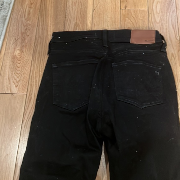 Women’s black high rise 9in skinny madewell jeans - Picture 4 of 4